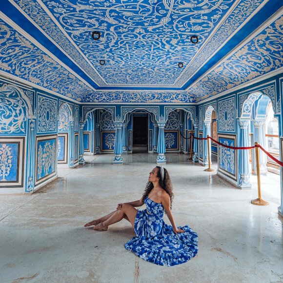 Tiare Hawaii Tulip Wrap Skirt & Hollie Crop Top Sleeveless - Picture 2 of 4